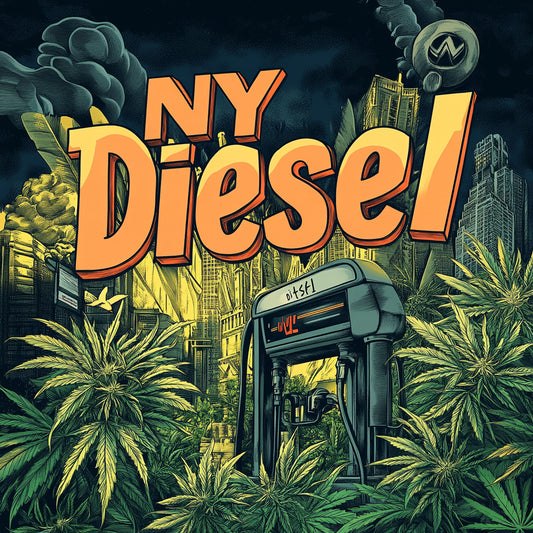 Fleurs de CBD chanvre Cannabis - NY Diesel New york Diesel - Diesel cannabis - 1eurolegramme 1 € le gramme