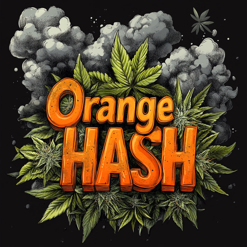 Orange Hash CBD Pas Cher - Résine CBD Premium +25%